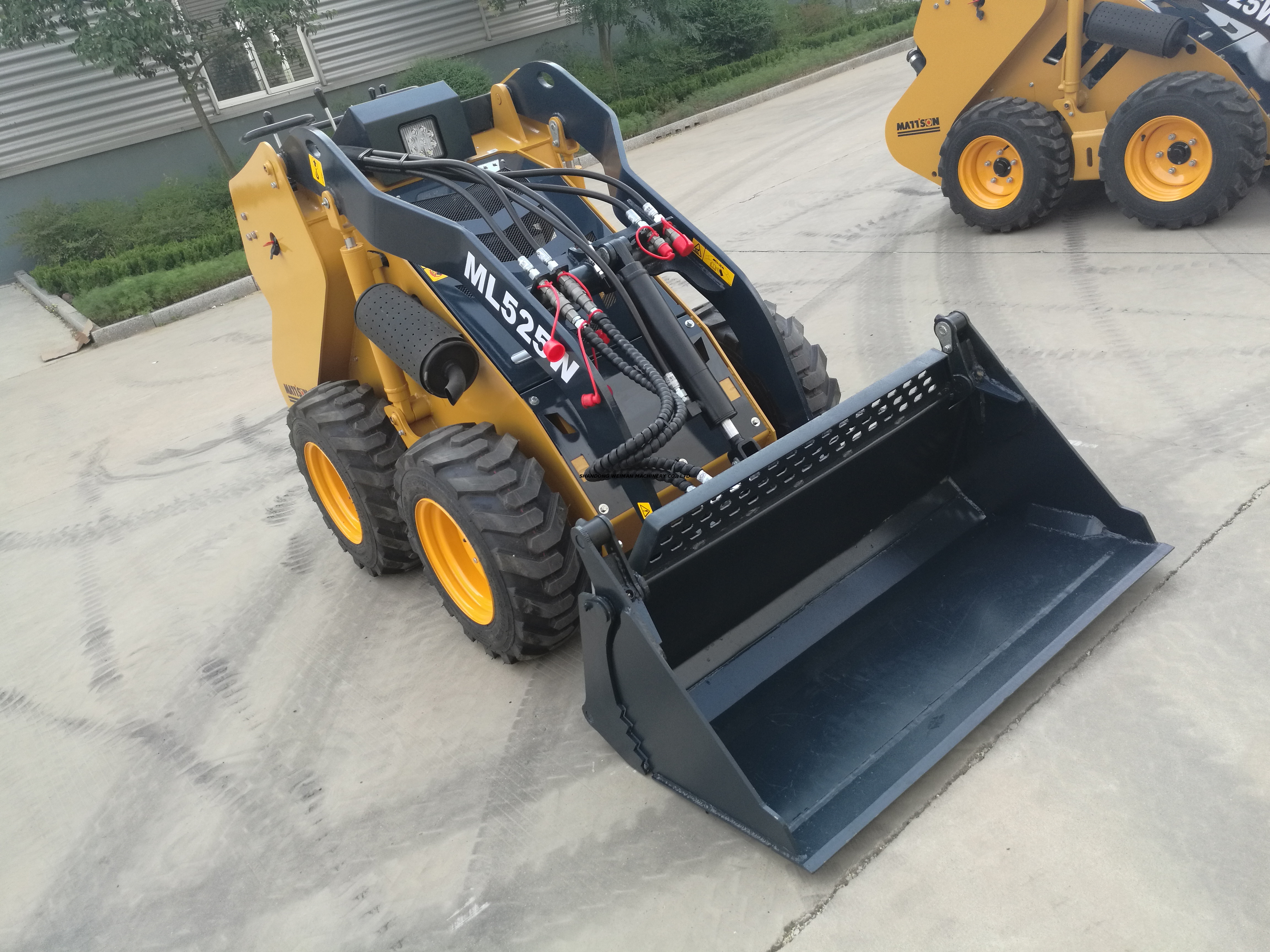 China Weiman Wheel Skid Steer Loader5 China Weiman Wheel Skid Steer Loader5
