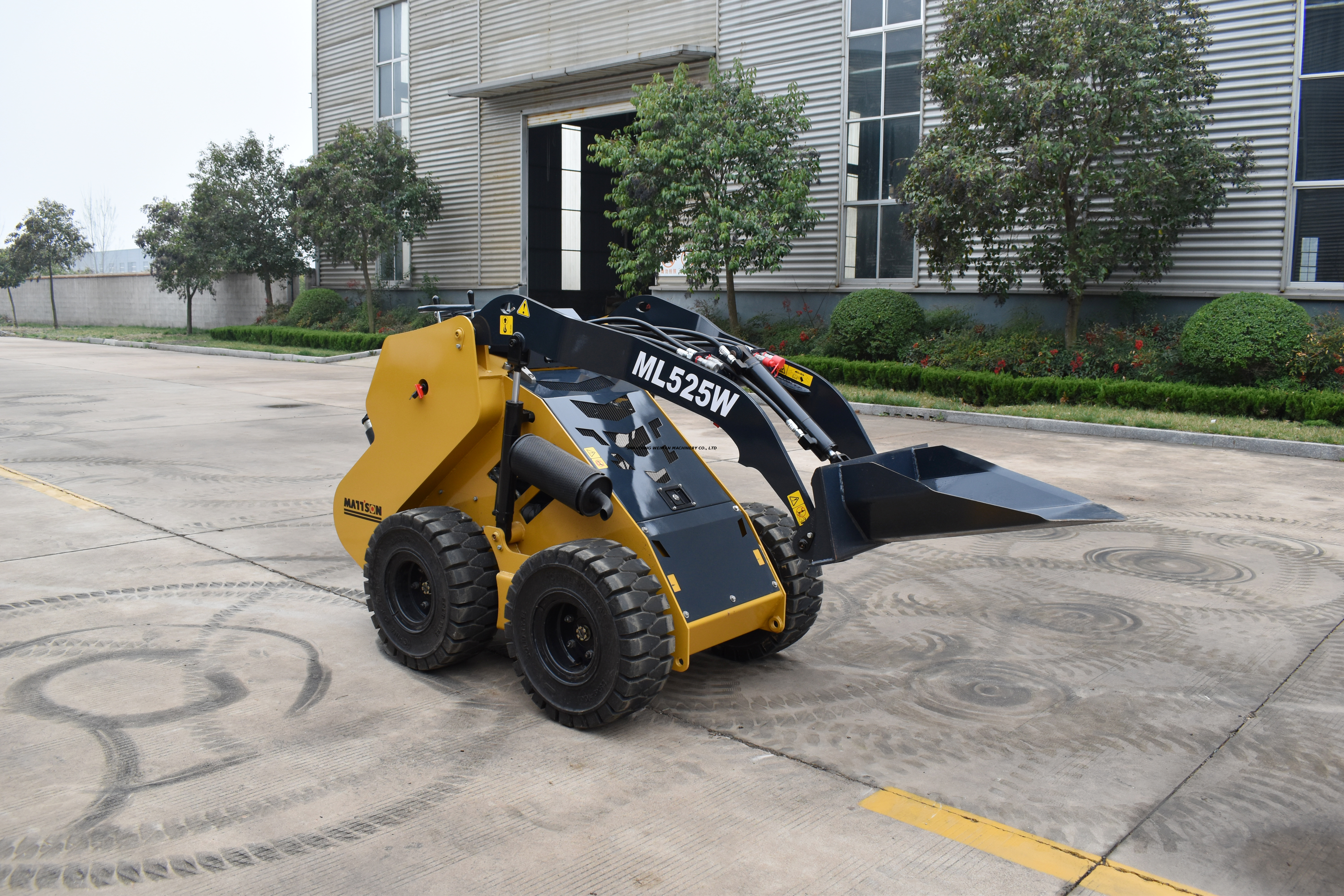 China Weiman Wheel Skid Steer Loader3 China Weiman Wheel Skid Steer Loader3