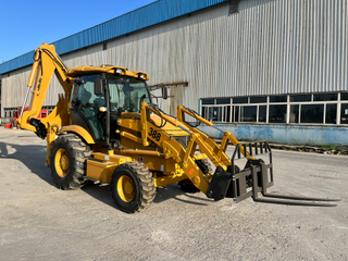 Manufacturer 4x4 Backhoe Loader Retroexcavadora China Wheel Mini Excavator Backhoe Loader SAM388