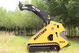 TRACKED CRAWLER MINI SKID STEER LOADER ML525 DIESEL ENGINE