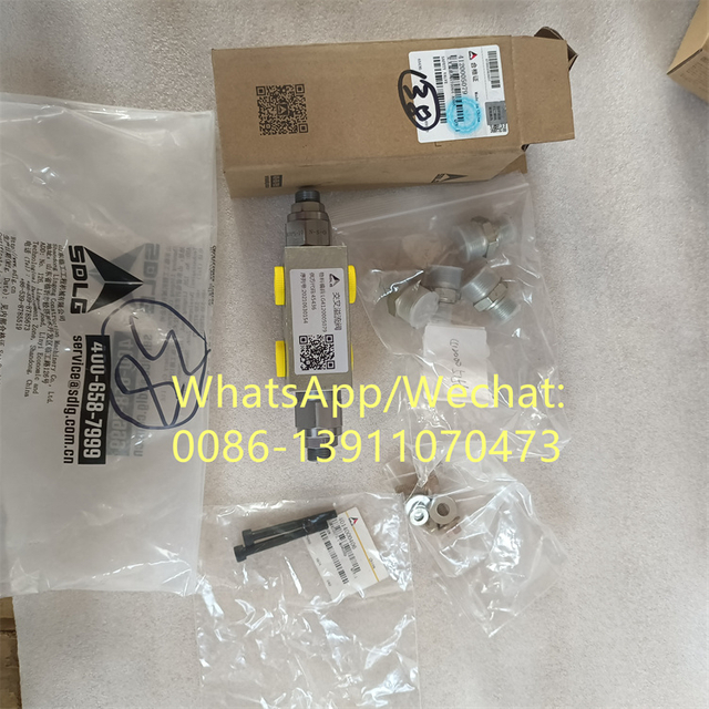 SDLG G9190 G9138 Motor Grader Spare Parts Safety Valve 4120005079