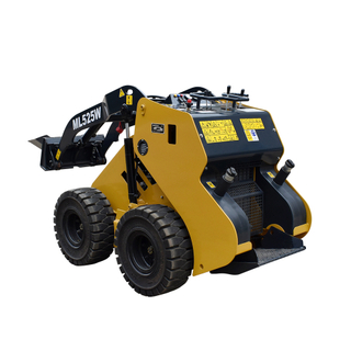 China high brand Mini skid steer loader wheeled type ML525W with kubota Diesel engine EPA5 