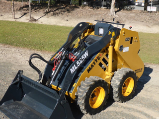 Weiman High Efficient 4WD Wheel Type Skid Steer Loader Made in China With Kubota 25HP Diesel Engine