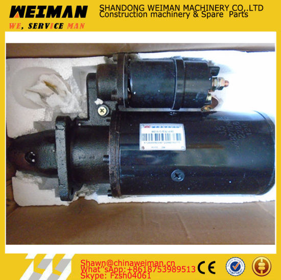 Sdlg Wheel Loader LG956L Spare Parts Weichai Engine Starter 4110000025006/612600090340