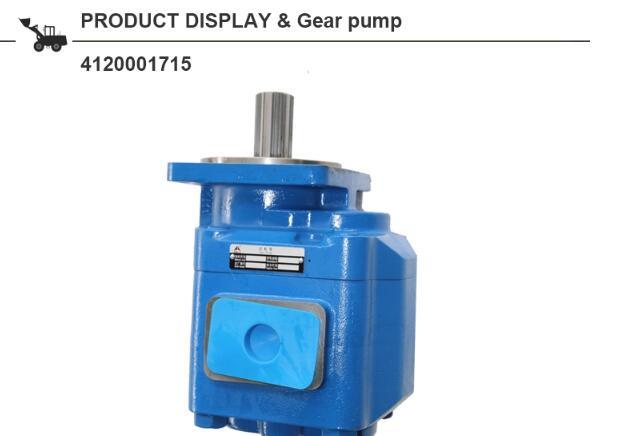 Gear Pump 4120001715 for Sdlg936 Wheel Loader