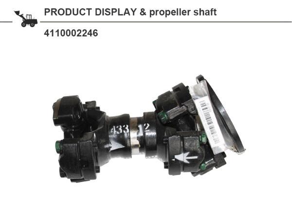 Propeller Shaft 4110002246 for Sdlg956L Wheel Loader