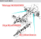Sdlg LG956 LG958 LG968 Loader Prats Half Axle Gear Spacer /Shim 29070000381