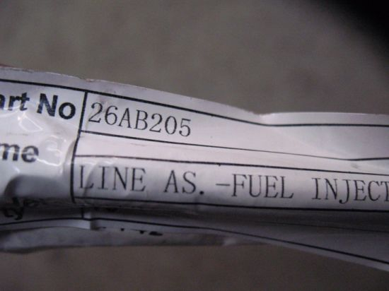 26ab206 Oil Pipe Line as-Fuel Injection C6121