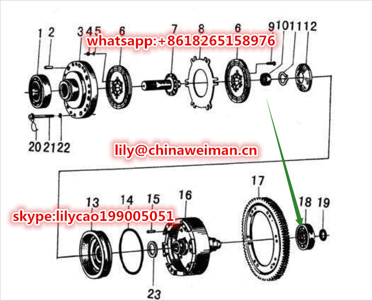 Sdlg Hot Sale Roller Bearing 4021000024 LG956L Wheel Loader Parts Bearing 4021000024 Ball Bearing GB276-6312
