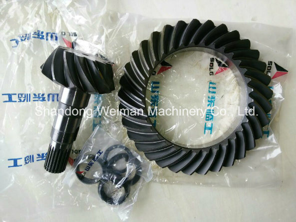 Genuine B877 Backhoe Loader Spare Parts 4110001923006 Crown Wheel, Spiral Bevel Gear 12/33 068346 for Backhoe
