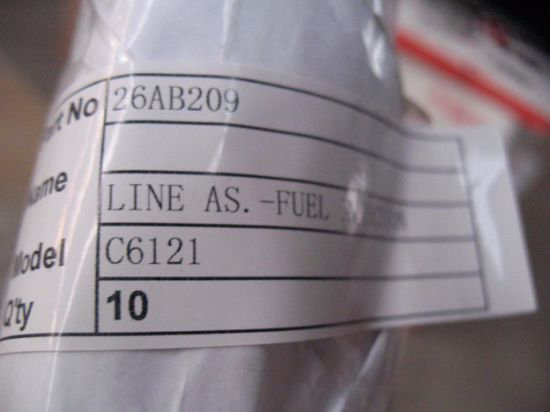26ab209 Fuel Injection Pipe C6121 Sdlg Sapre Parts