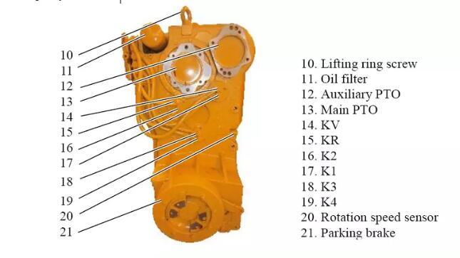 4wg200 Transmission for Sdlg Wheel Loader