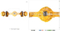 Front Axle Assembly A507-29070015321 for Sdlg Wheel Loader