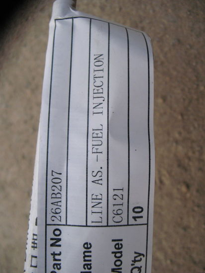 26ab207 Line as-Fuel Injection C6121