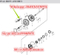 Sdlg LG956 LG958 LG968 Wheel Loader Parts Needle Roller GB309-5*45-Gcr15 4090000004