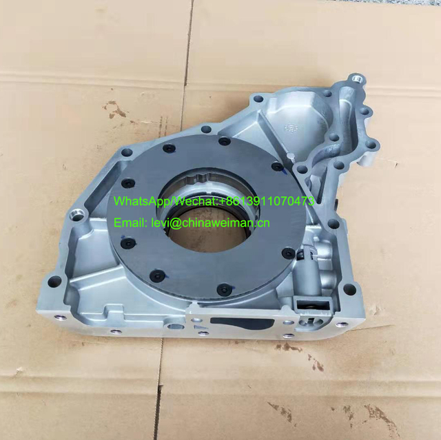 SDLG G9138 G9190 Grader Engine Spare Parts Front Cover Oil Pump 4110000970183