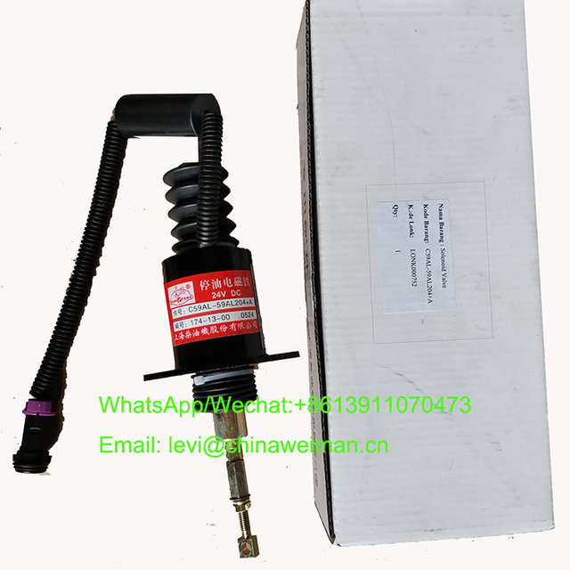 SDEC SC11CB220G2B1 Spare Parts Stop Solenoid Valve C59AL-59AL204+A