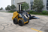 Weiman High Efficient 4WD Wheel Type Skid Steer Loader Made in China With Kubota 25HP Diesel Engine