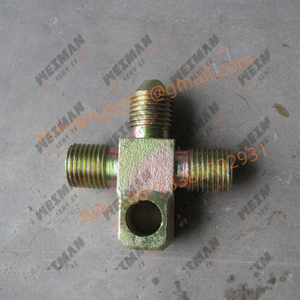 2922000013 2922000405 Three-Way Connector For SDLG Wheel Loader LG938 