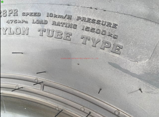 4110002092 26.5-25-28PR-E-3/L-3 China Top Brand Guizhou QJ Tire for SDLG Wheel Loader L975F