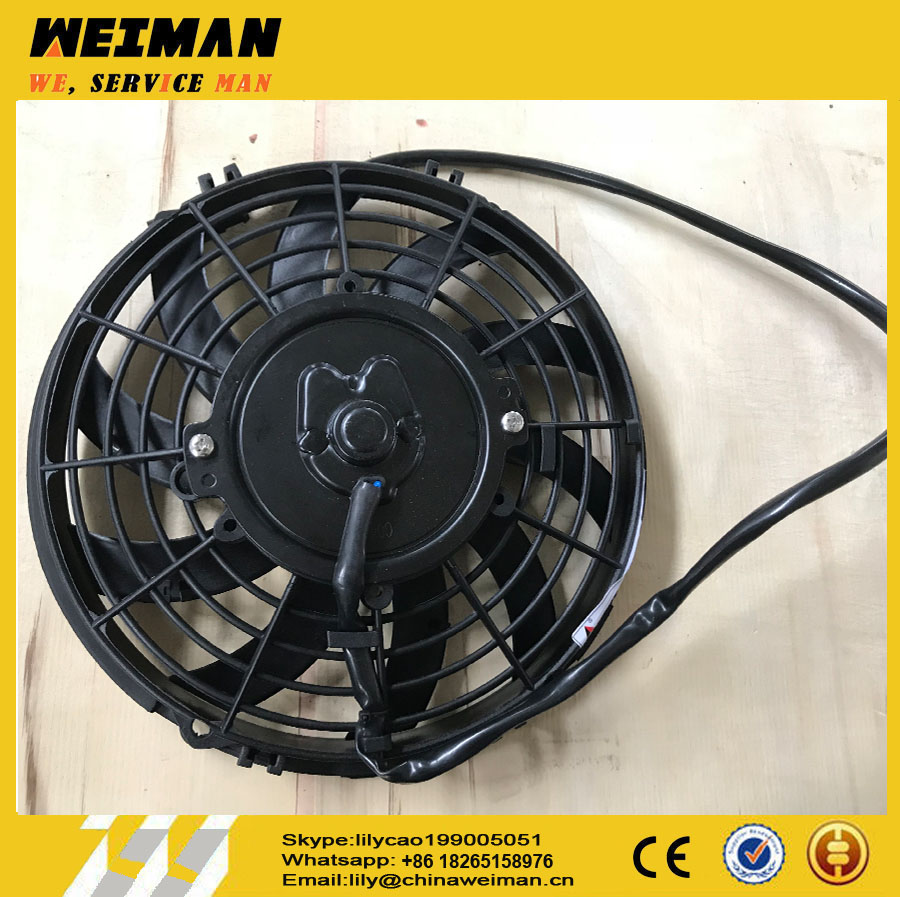 SDLG LG956 Loader Condenser Fan 4130000457001 showing aerodynamic blade design and durable industrial housing
