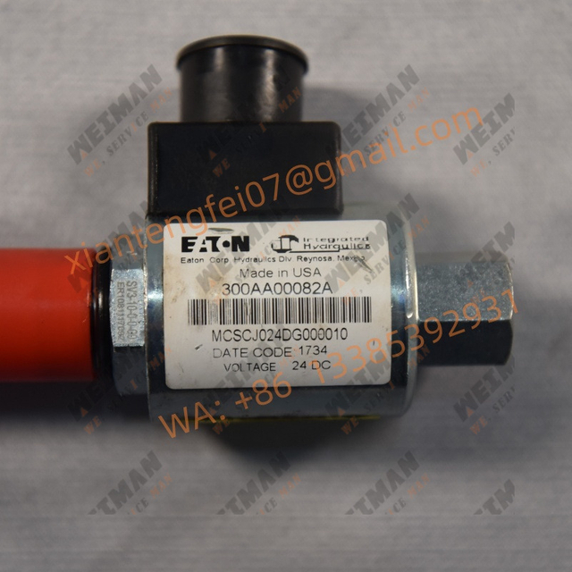 SANY Port Machine Parts 60338459 Solenoid Valve for SRSC45H1 Reach Stacker 