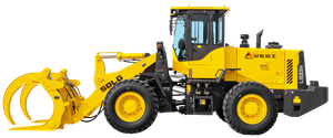 L033HW4114M39A0 SDLG L933H Wheel Loader with Log Grappler