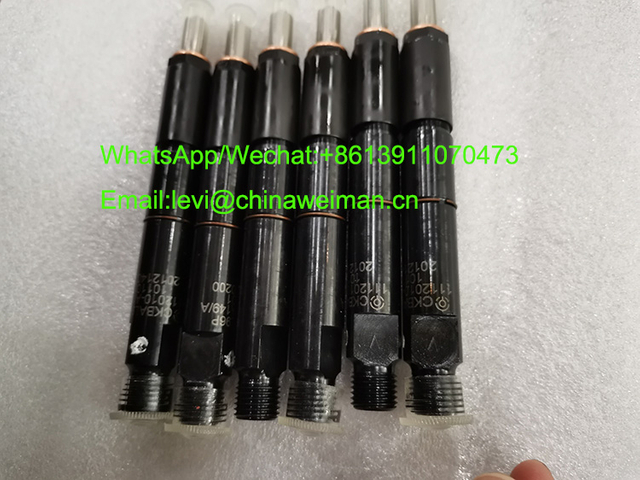 SDLG LG958L Wheel Loader Engine BF6M1013 Spare Parts Fuel Injector 4110002549002 4110001009059