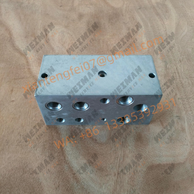 SANY Port Machine Parts 13862311 Anti-sway Valve Block for SRSC45H1 Reach Stacker 