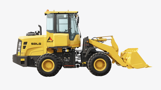 L018HY3215AK6E0 SDLG L918H Wheel Loader with 66KW Engine YC4DK90-M300 and Bucket with Quick Coupler