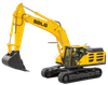 26181036061 2.0m³ Excavator Bucket(Rock) for SDLG E6350H Excavator