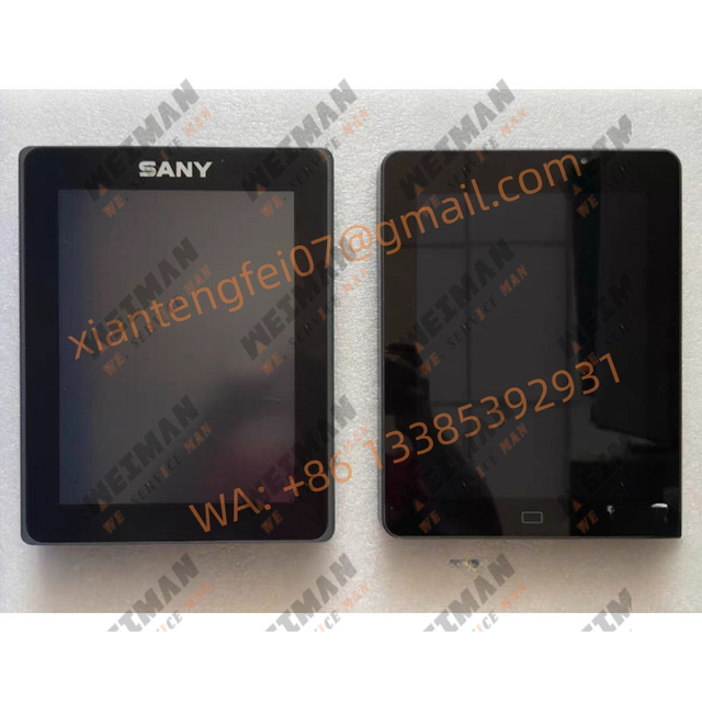 Original Sany excavator touchscreen 140703000039A 140703000039B SY80 series model SEED-7I0A-55 LCD display panel