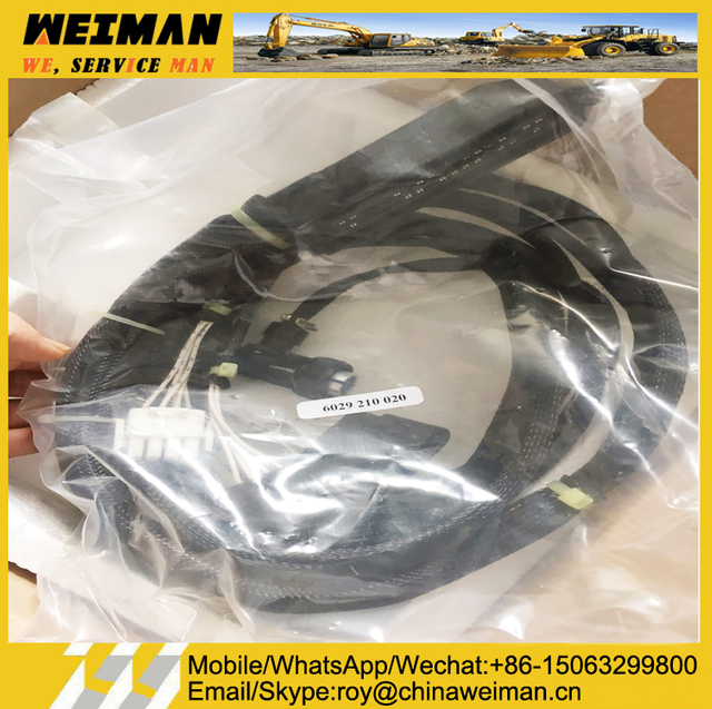 4WG200 Transmission Parts Cable Harness 6029210020 for Wheel Loader Spare Parts