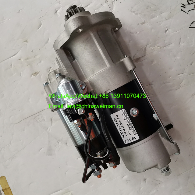 VOLVO A25 A30 A35 A35FG A40F PART STARTER MOTOR VOE11423474 11423474