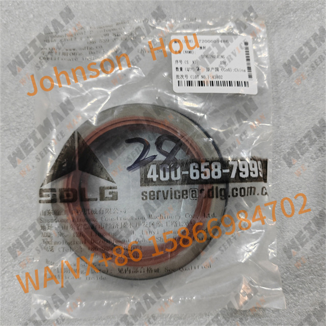Genuine 7200001486 Oil Seal 4110000042145 Apply for SDLG L956F L953F L958F Wheel Loader And Other Loader Models