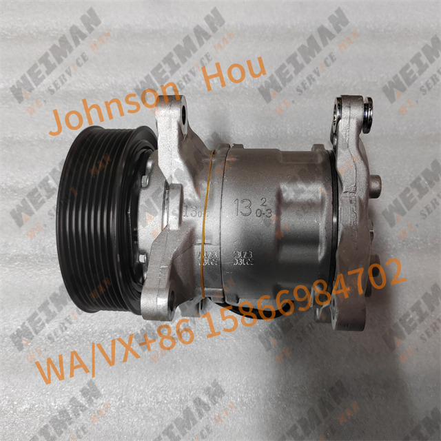 Genuine 4190016292 AC Compressor apply for Excavator E6220 E6225 E6300 and Other Models