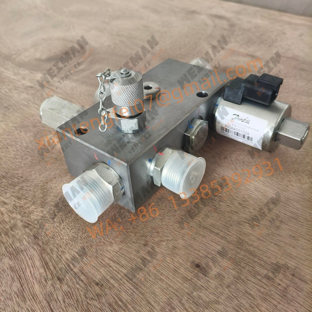 SANY Port Machine Parts A819700001629 cooling switching valve block for SRSC45H1 Reach Stacker 